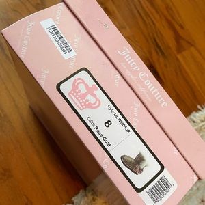 Glittery gold Juicy boots